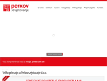 Tablet Screenshot of perkov-savjetovanje.hr